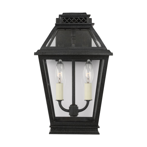 Generation Lighting - CO1012DWZ - Two Light Outdoor Wall Lantern - Falmouth - Dark Weathered Zinc