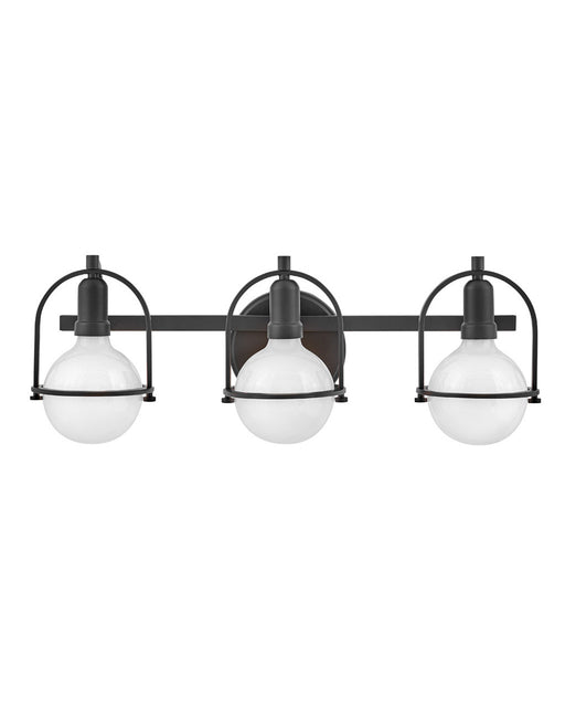 Hinkley - 53773BK - Three Light Vanity - Somerset - Black