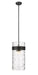 Z-Lite - 3035P12-MB - Four Light Pendant - Fontaine - Matte Black