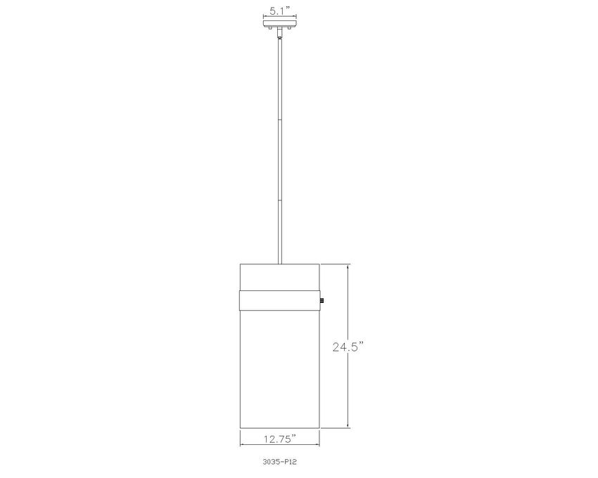 Fontaine Four Light Pendant-Pendants-Z-Lite-Lighting Design Store