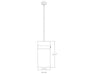 Fontaine Four Light Pendant-Pendants-Z-Lite-Lighting Design Store
