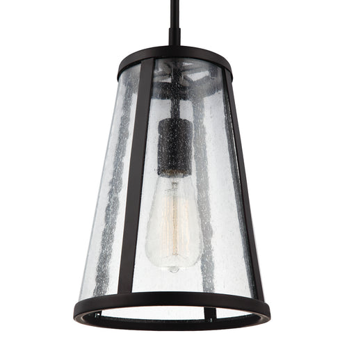 Generation Lighting - P1287ORB - One Light Pendant - Harrow - Oil Rubbed Bronze