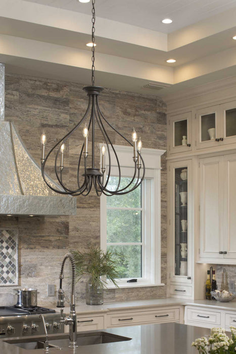 Whisp Chandelier-Foyer/Hall Lanterns-Progress Lighting-Lighting Design Store