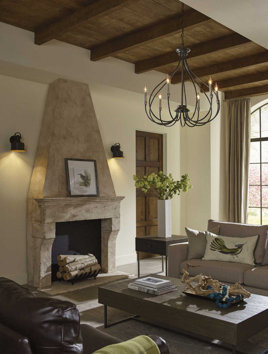 Whisp Chandelier-Foyer/Hall Lanterns-Progress Lighting-Lighting Design Store