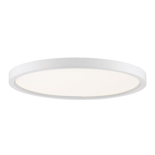 Quoizel - OST1715W - LED Flush Mount - Outskirts - White Lustre
