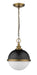 Z-Lite - 619MP-MB-FB - Two Light Pendant - Peyton - Matte Black / Factory Bronze